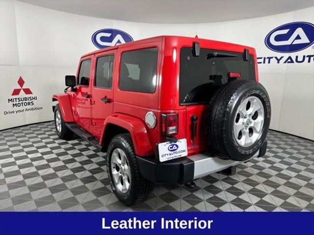 used 2013 Jeep Wrangler Unlimited car, priced at $18,770