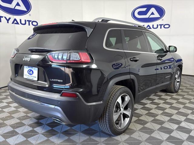 used 2021 Jeep Cherokee car, priced at $19,662