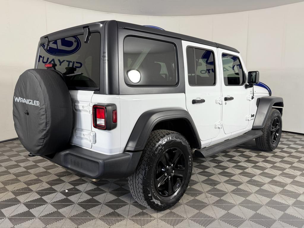 used 2021 Jeep Wrangler Unlimited car, priced at $28,800