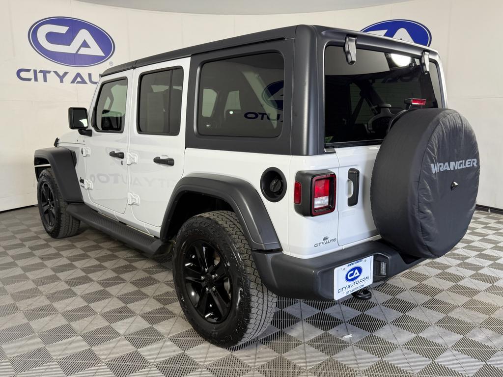 used 2021 Jeep Wrangler Unlimited car, priced at $28,800