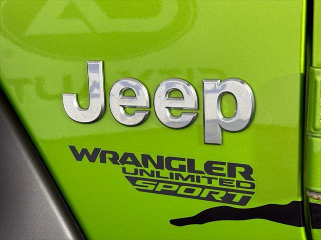 used 2020 Jeep Wrangler Unlimited car, priced at $32,995