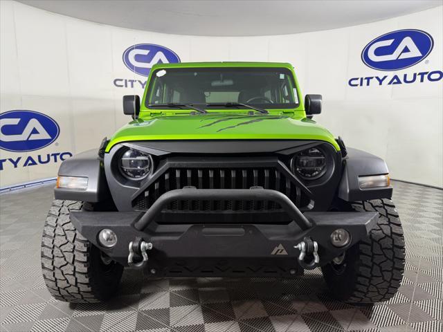 used 2020 Jeep Wrangler Unlimited car, priced at $32,995