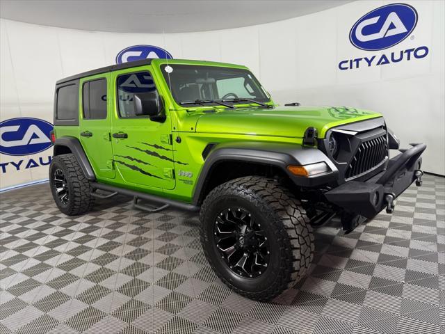 used 2020 Jeep Wrangler Unlimited car, priced at $32,995