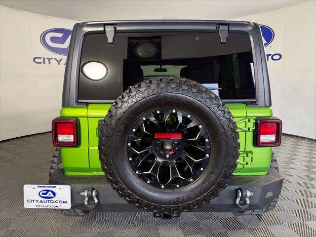 used 2020 Jeep Wrangler Unlimited car, priced at $32,995