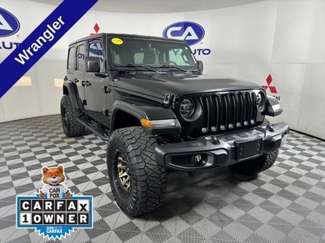 used 2021 Jeep Wrangler Unlimited car, priced at $35,980