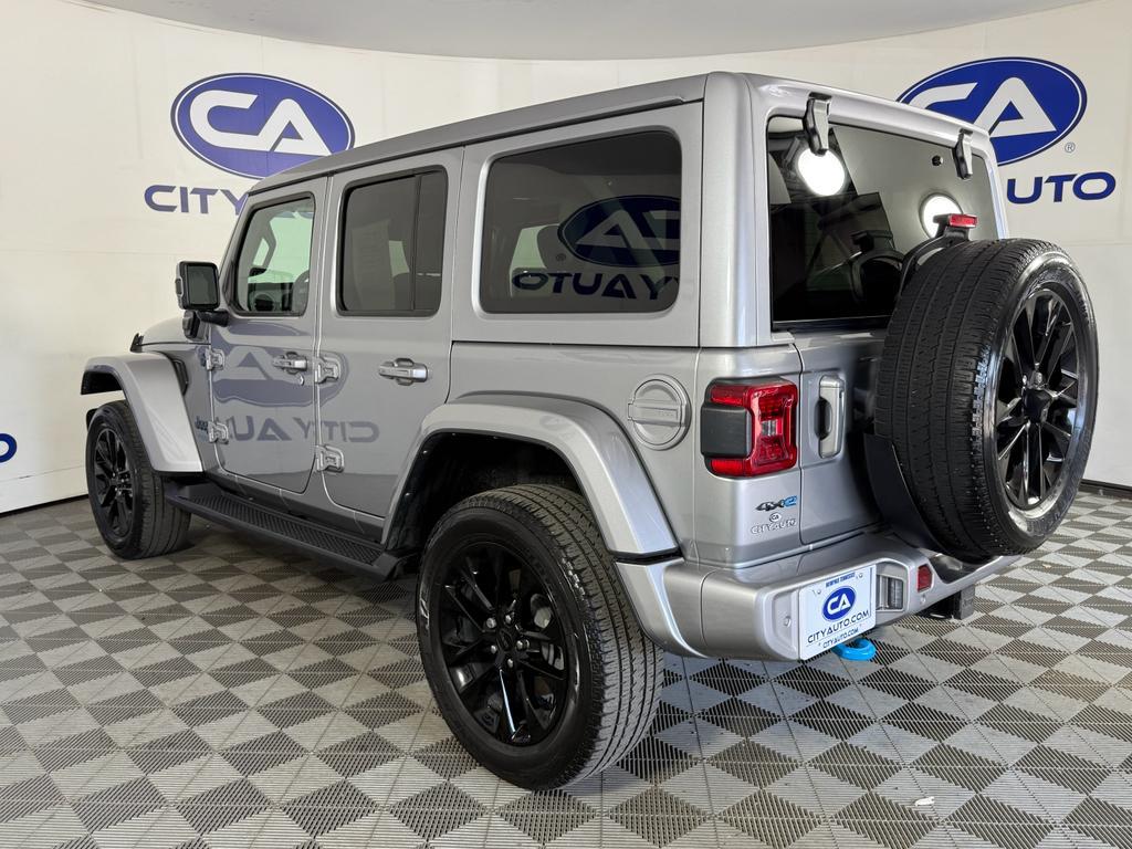 used 2021 Jeep Wrangler Unlimited 4xe car, priced at $34,589