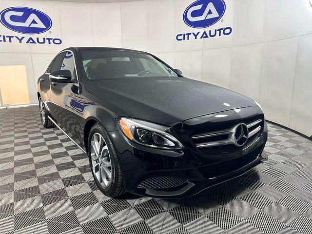 used 2015 Mercedes-Benz C-Class car, priced at $16,995