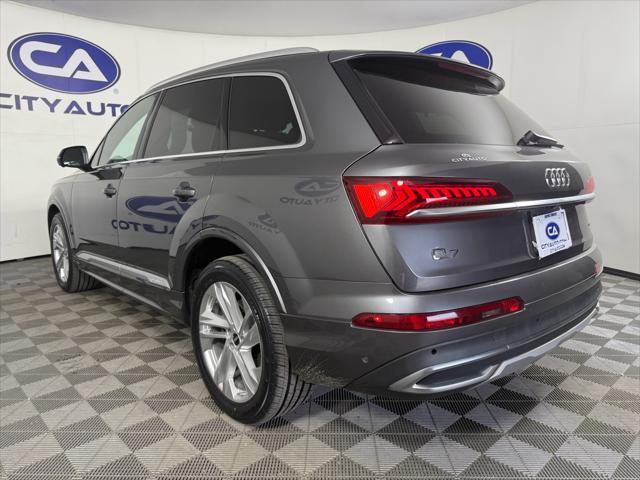 used 2022 Audi Q7 car, priced at $32,500