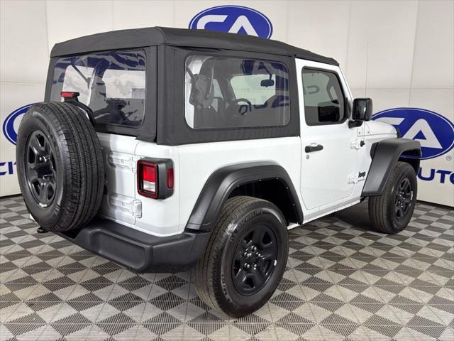 used 2022 Jeep Wrangler car, priced at $24,875