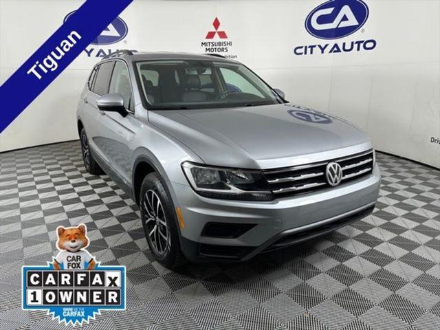 used 2021 Volkswagen Tiguan car, priced at $19,700