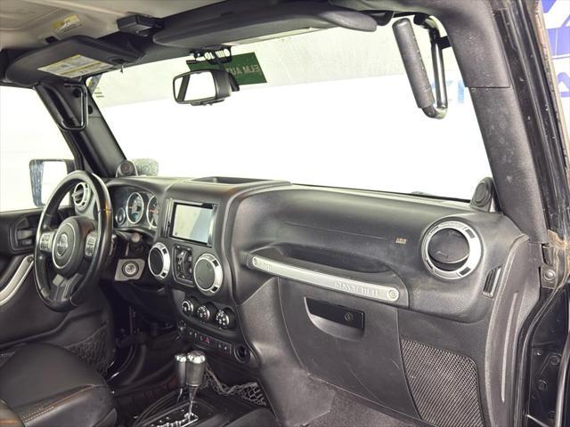 used 2014 Jeep Wrangler Unlimited car, priced at $17,500