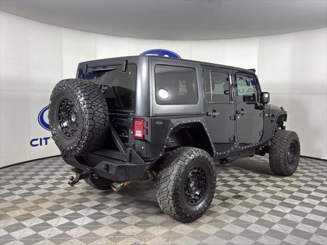 used 2014 Jeep Wrangler Unlimited car, priced at $17,500