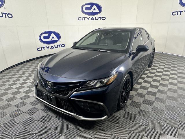 used 2021 Toyota Camry car, priced at $27,445