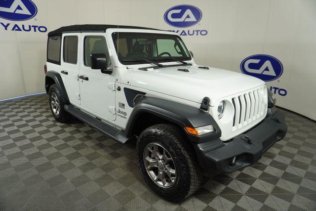used 2020 Jeep Wrangler Unlimited car, priced at $32,875