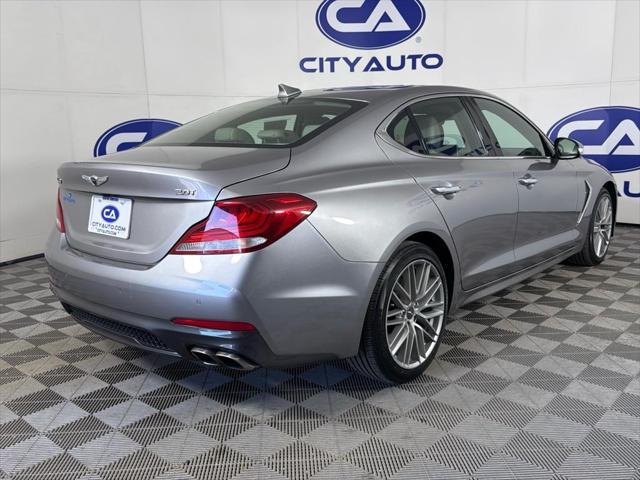 used 2020 Genesis G70 car, priced at $25,000