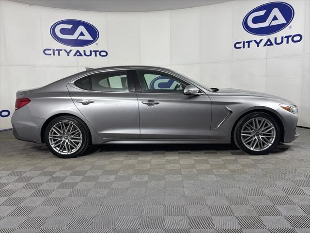 used 2020 Genesis G70 car, priced at $25,000