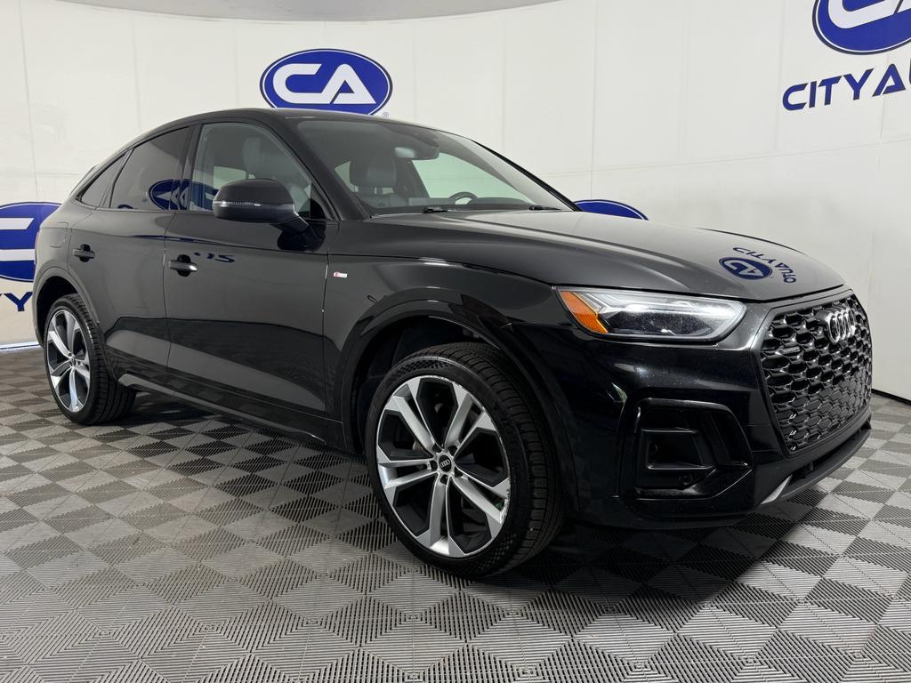 used 2022 Audi Q5 car, priced at $24,990