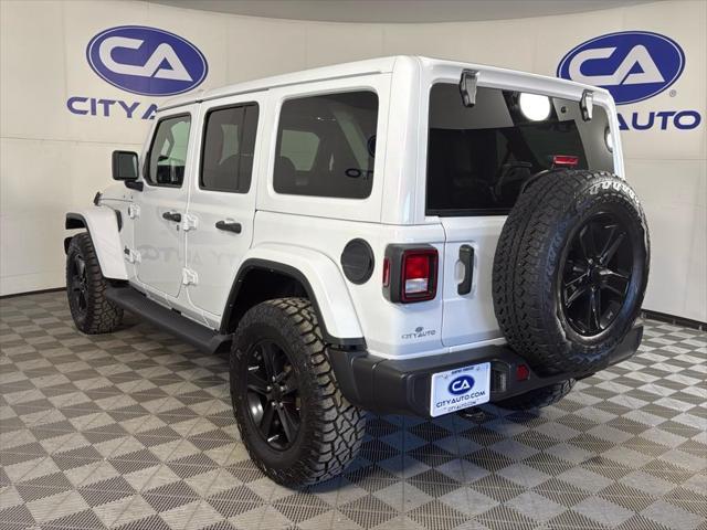 used 2021 Jeep Wrangler Unlimited car, priced at $35,000