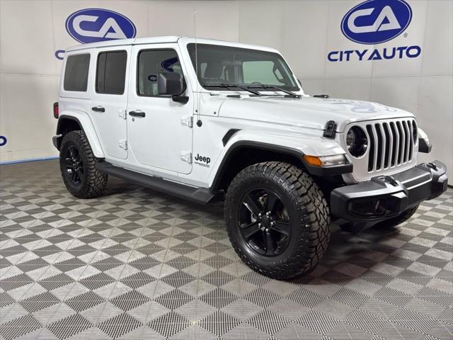 used 2021 Jeep Wrangler Unlimited car, priced at $35,000