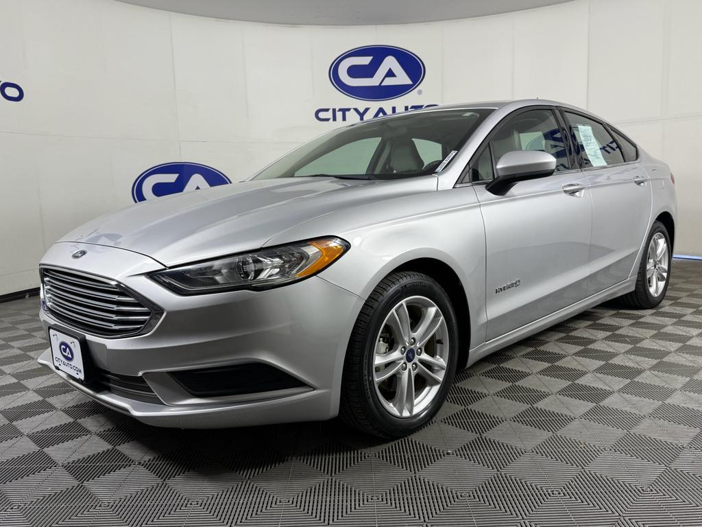 used 2018 Ford Fusion Hybrid car, priced at $16,500
