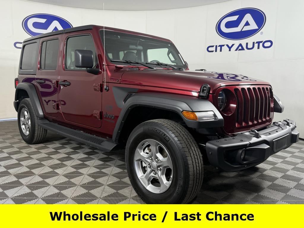 used 2021 Jeep Wrangler Unlimited car, priced at $27,800