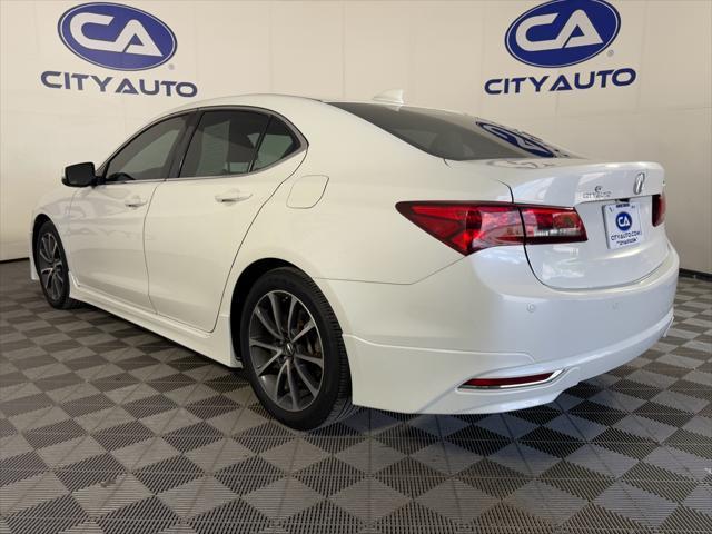 used 2015 Acura TLX car, priced at $15,800