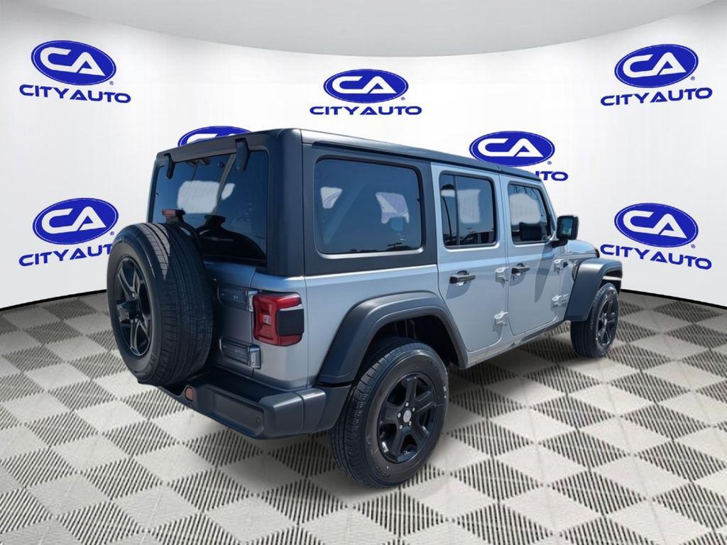 used 2021 Jeep Wrangler Unlimited car, priced at $28,770