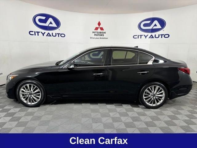 used 2021 INFINITI Q50 car, priced at $26,710