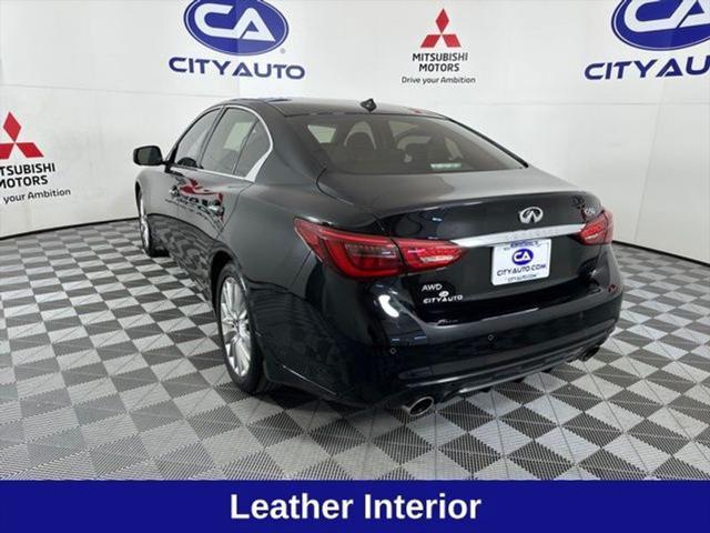 used 2021 INFINITI Q50 car, priced at $26,710