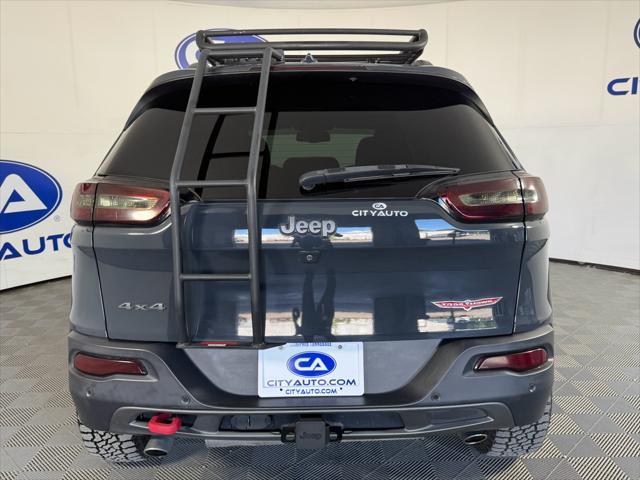 used 2016 Jeep Cherokee car, priced at $17,500