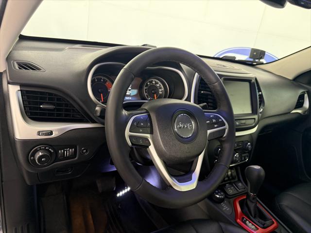 used 2016 Jeep Cherokee car, priced at $17,500
