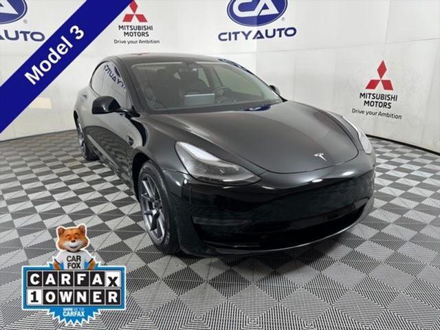 used 2023 Tesla Model 3 car, priced at $28,910