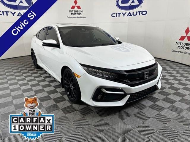 used 2020 Honda Civic Si car, priced at $24,510