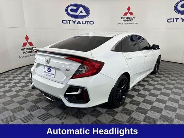 used 2020 Honda Civic Si car, priced at $24,510