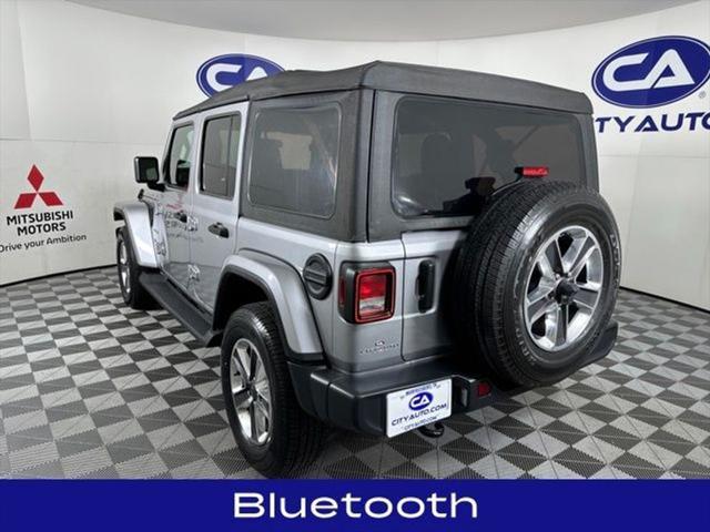 used 2021 Jeep Wrangler Unlimited car, priced at $25,910