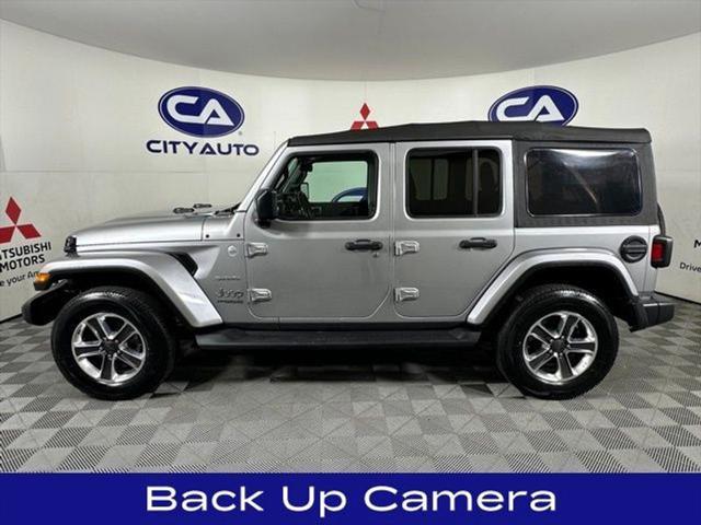 used 2021 Jeep Wrangler Unlimited car, priced at $25,910