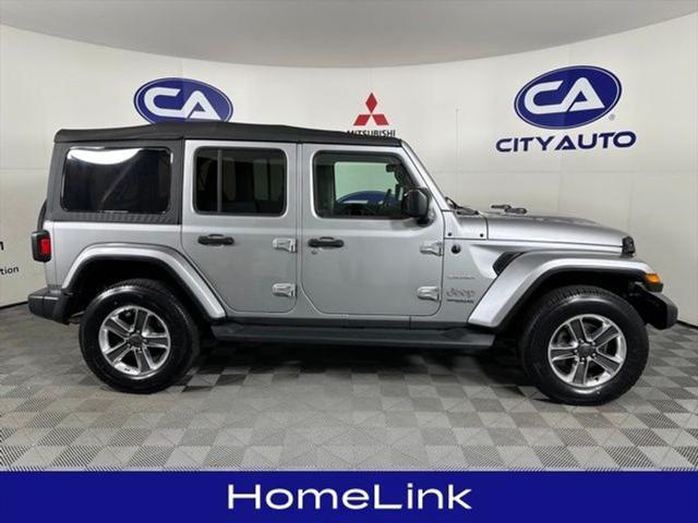 used 2021 Jeep Wrangler Unlimited car, priced at $25,910