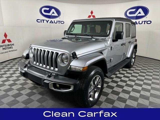 used 2021 Jeep Wrangler Unlimited car, priced at $25,910