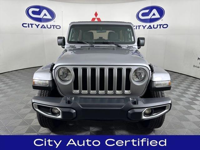 used 2021 Jeep Wrangler Unlimited car, priced at $25,910