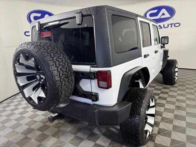 used 2015 Jeep Wrangler Unlimited car, priced at $17,995