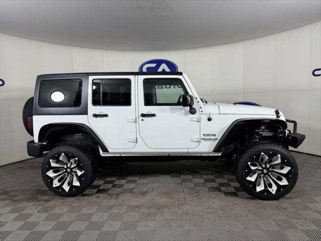 used 2015 Jeep Wrangler Unlimited car, priced at $17,995