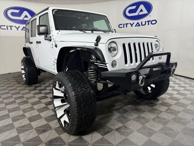 used 2015 Jeep Wrangler Unlimited car, priced at $17,995