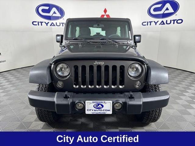 used 2018 Jeep Wrangler JK Unlimited car, priced at $24,800