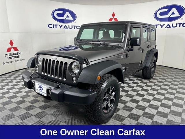 used 2018 Jeep Wrangler JK Unlimited car, priced at $24,800