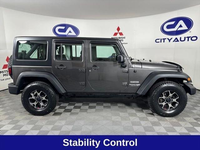 used 2018 Jeep Wrangler JK Unlimited car, priced at $24,800