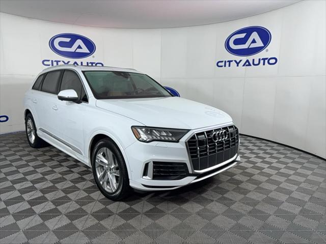 used 2021 Audi Q7 car, priced at $32,969