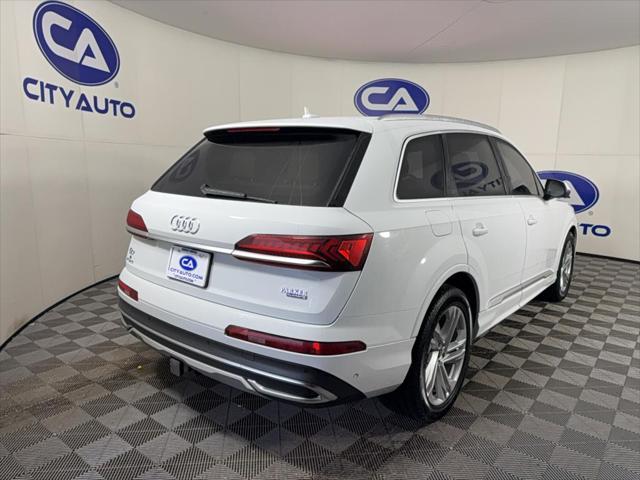 used 2021 Audi Q7 car, priced at $32,969