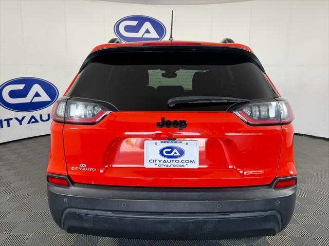 used 2021 Jeep Cherokee car, priced at $17,960