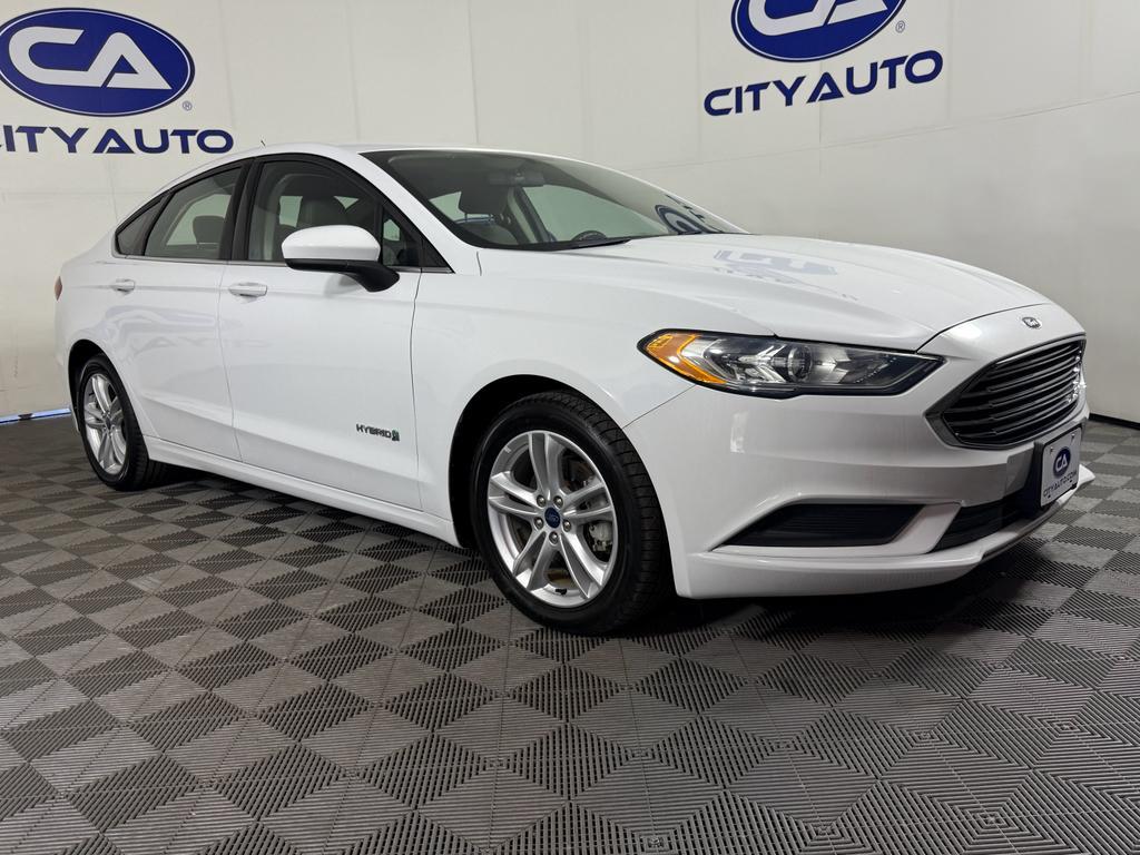 used 2018 Ford Fusion Hybrid car, priced at $16,986