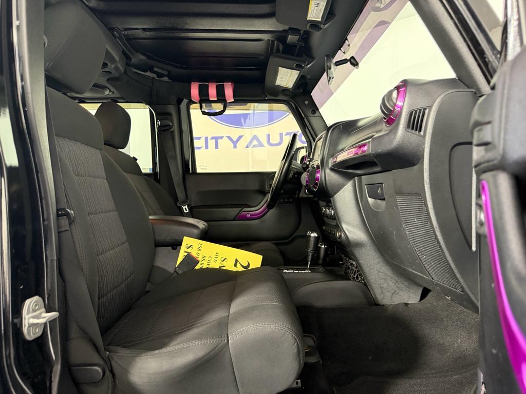 used 2012 Jeep Wrangler Unlimited car, priced at $18,995
